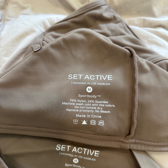 Set Active Matching Set in Brown 🤎 - Picture 3 of 3